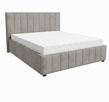 Кровать Кордова-1 1,6*2,0 с П.М. Тк. Bali briliant 4 кат  Апогей