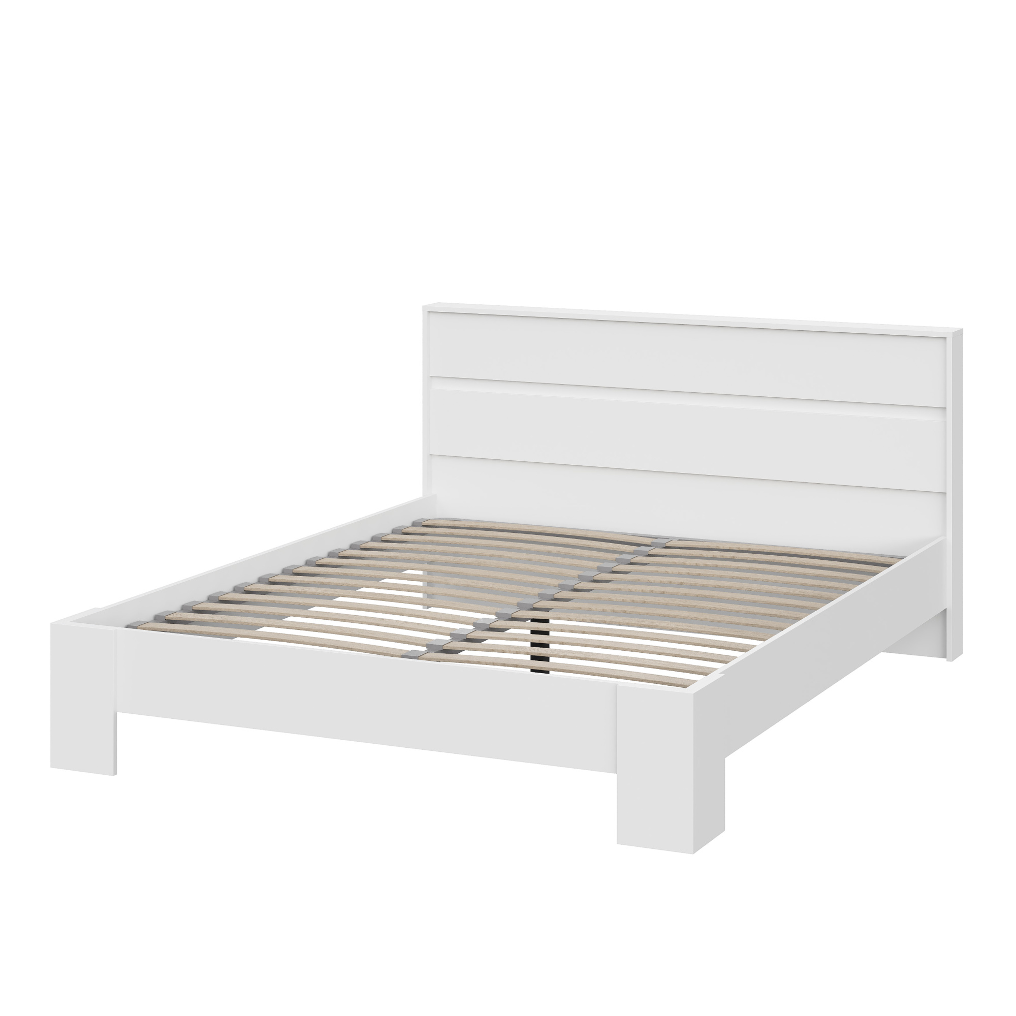 Люмо Кровать КР 03 1670х928х2114 (БЕЛ/БЕЛ)