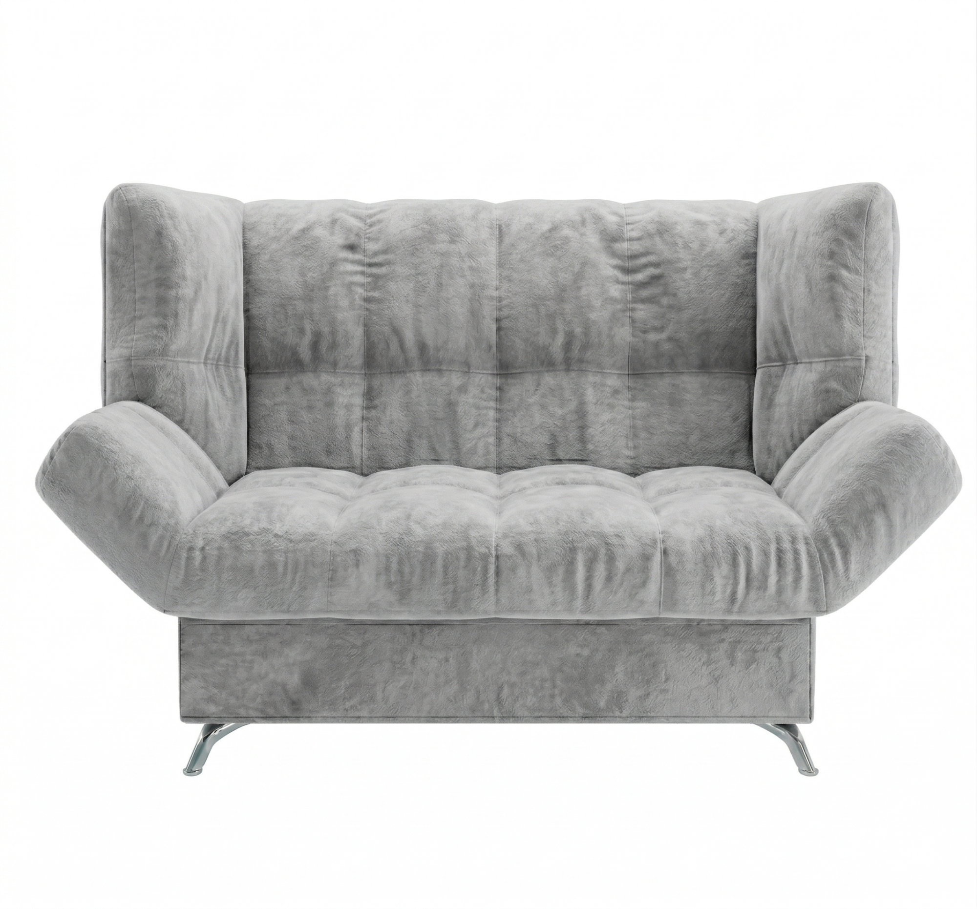 Диван Клик-кляк 8 ДК прямой Тк.Levis 09 сизый 1 кат Апогей