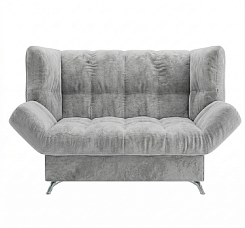 Диван Клик-кляк 8 ДК прямой Тк.Levis 09 сизый 1 кат Апогей