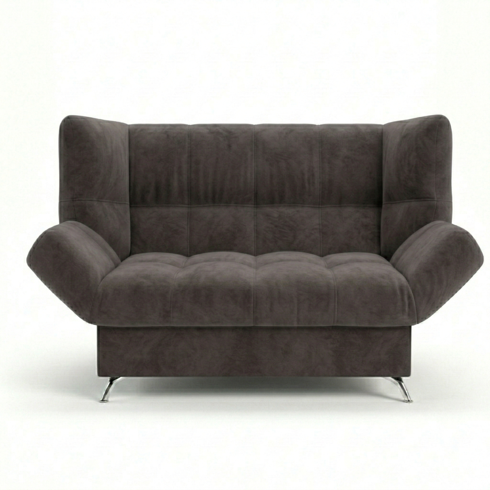 Диван Клик-кляк 8 ДК прямой Тк.SELFIE Coffee 2 кат Апогей