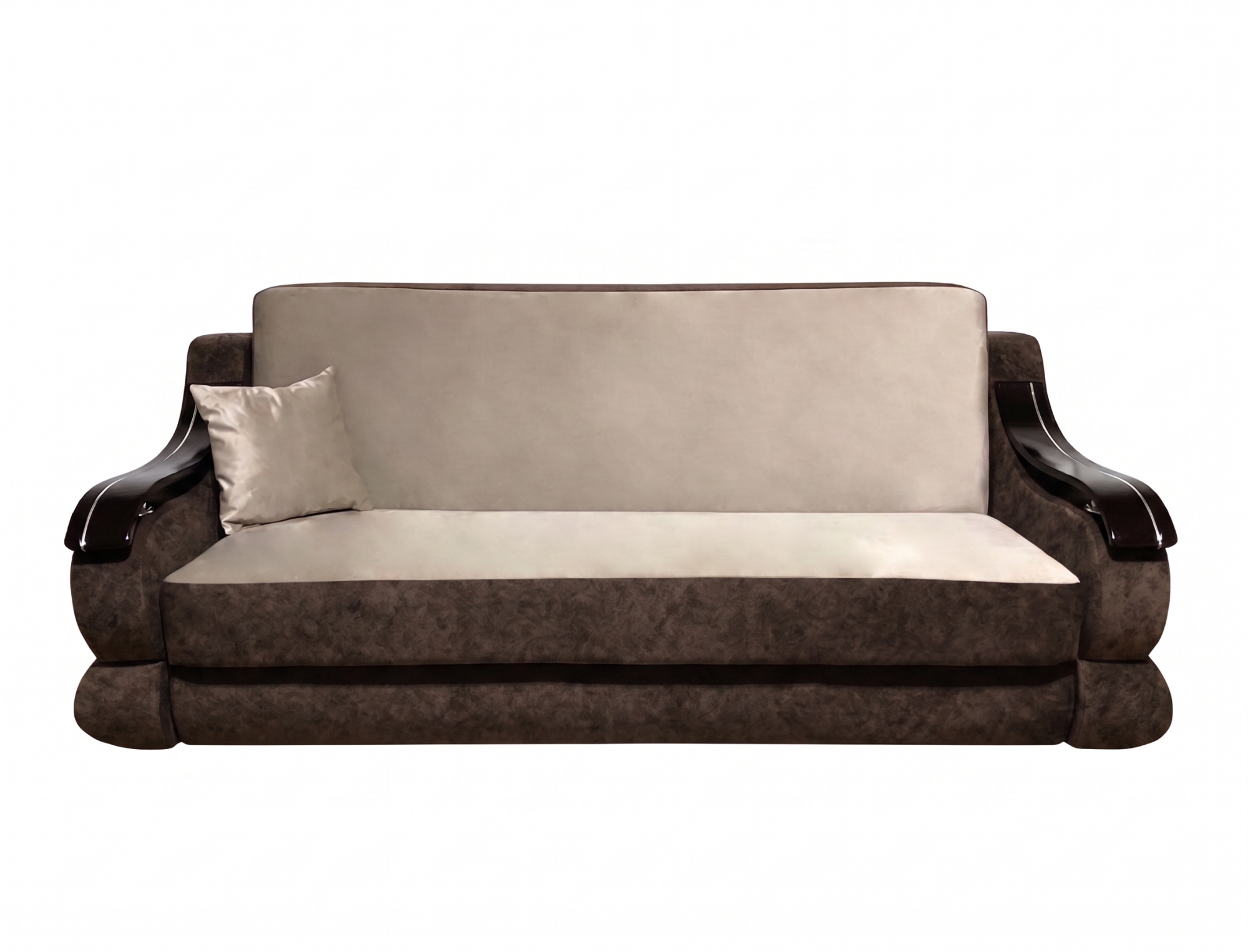 Диван Эльбрус-1 Тк.Snow 09 + Monaco 01 4 кат ЭКО