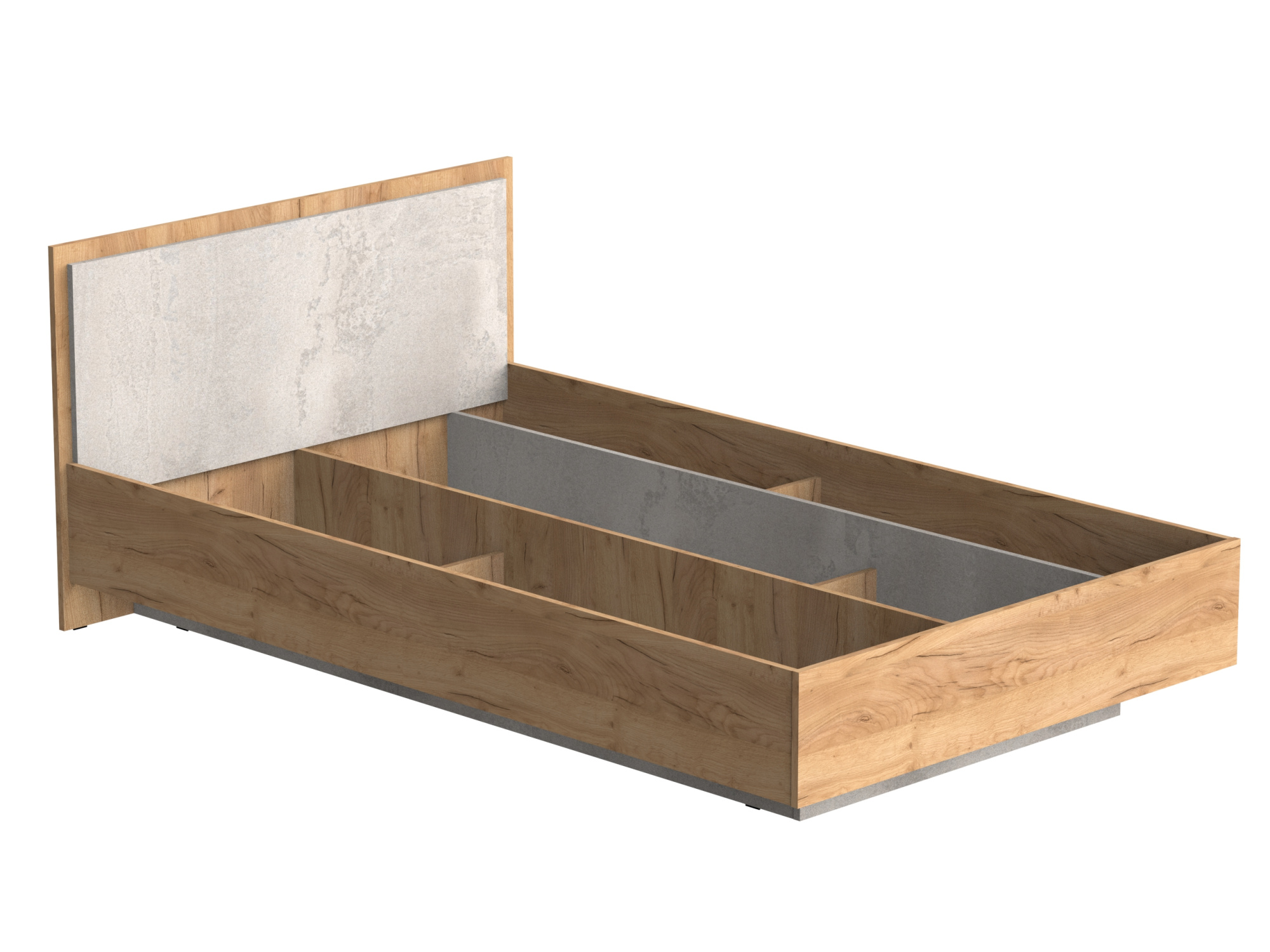 Кровать 1200 БЕНТОН 1268х800(351)х2048