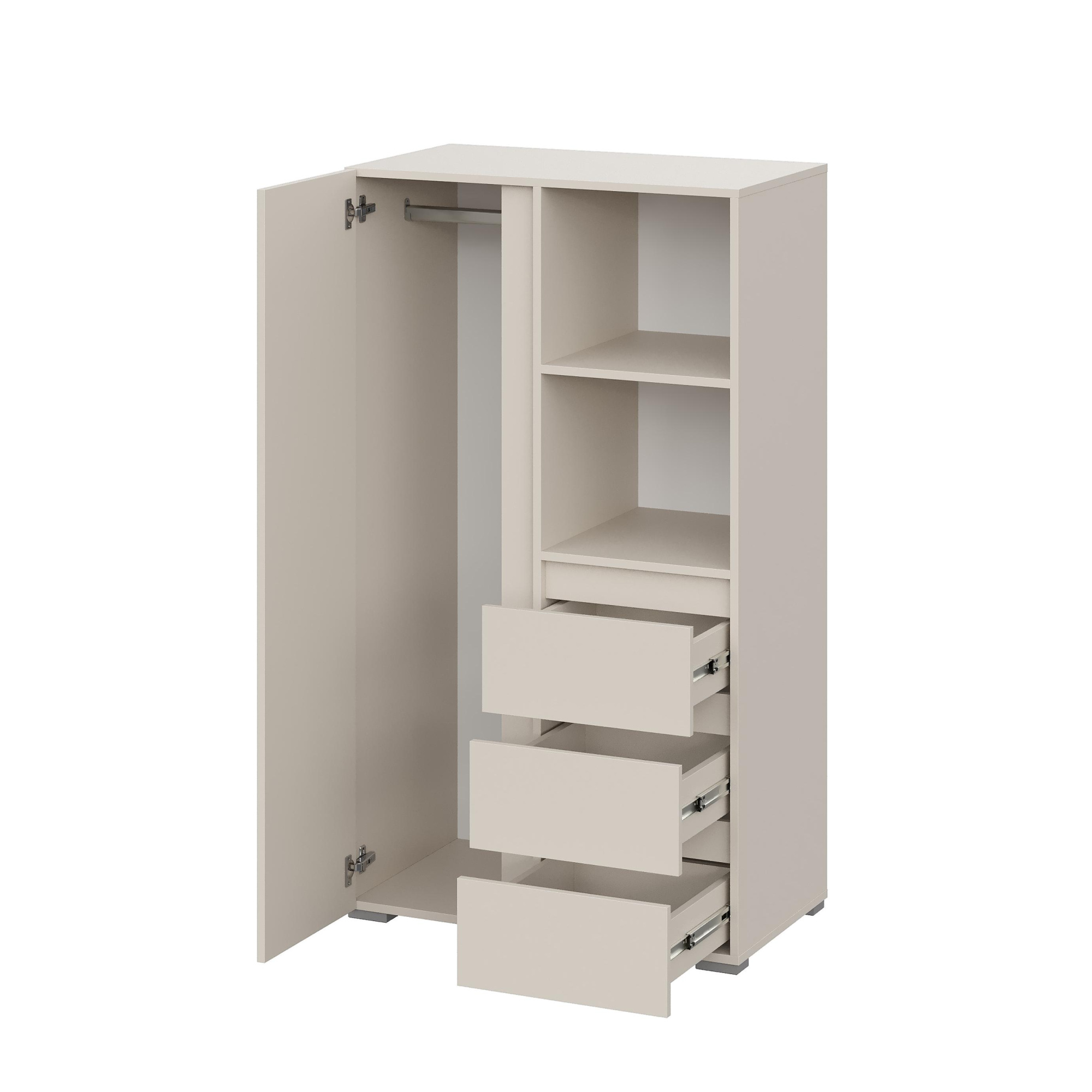 Люмо Шкаф ШК 03 802х1414х460 (Кашемир)