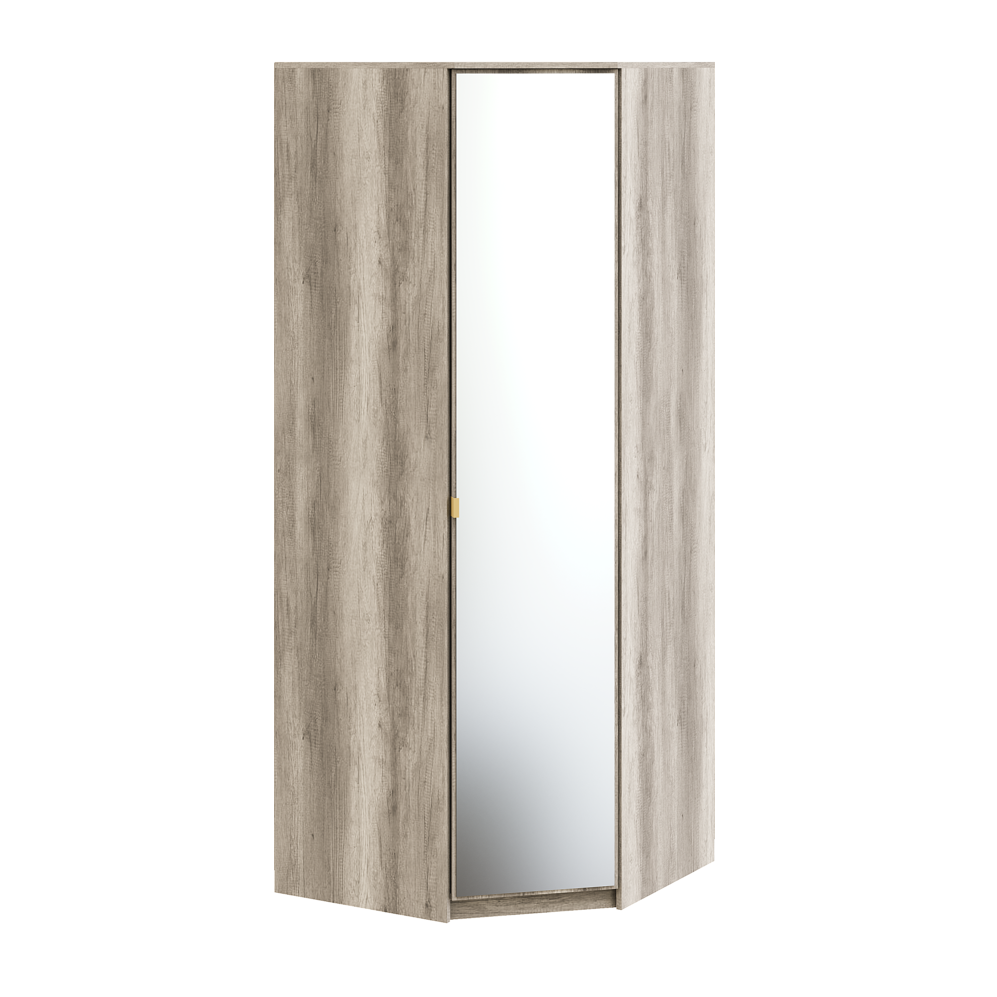 Альтера № 23 Шкаф угловой с 1 зеркалом