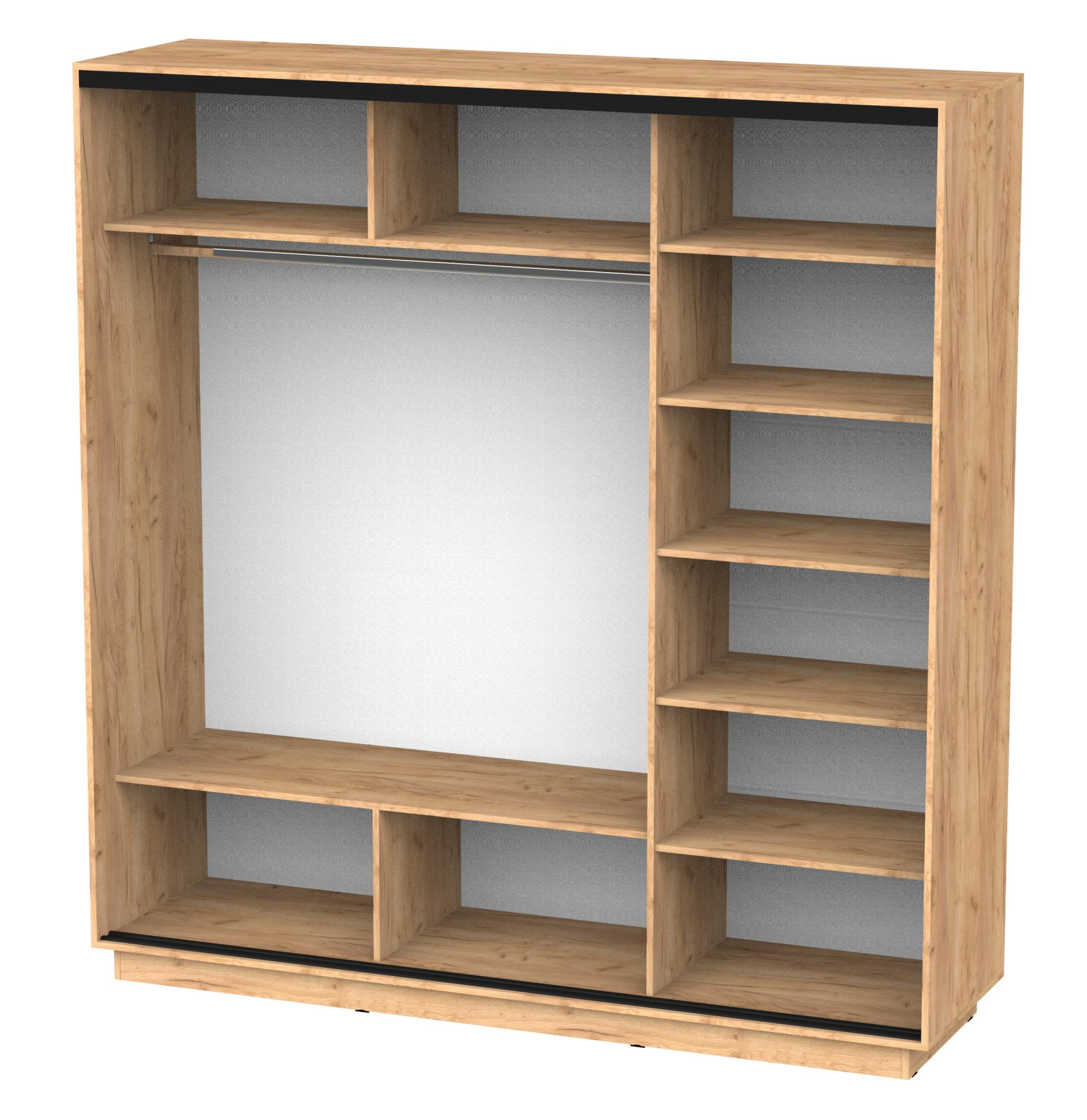 Корпус шкафа ЭЛЕГАНТА 2100х2200х600 дкз