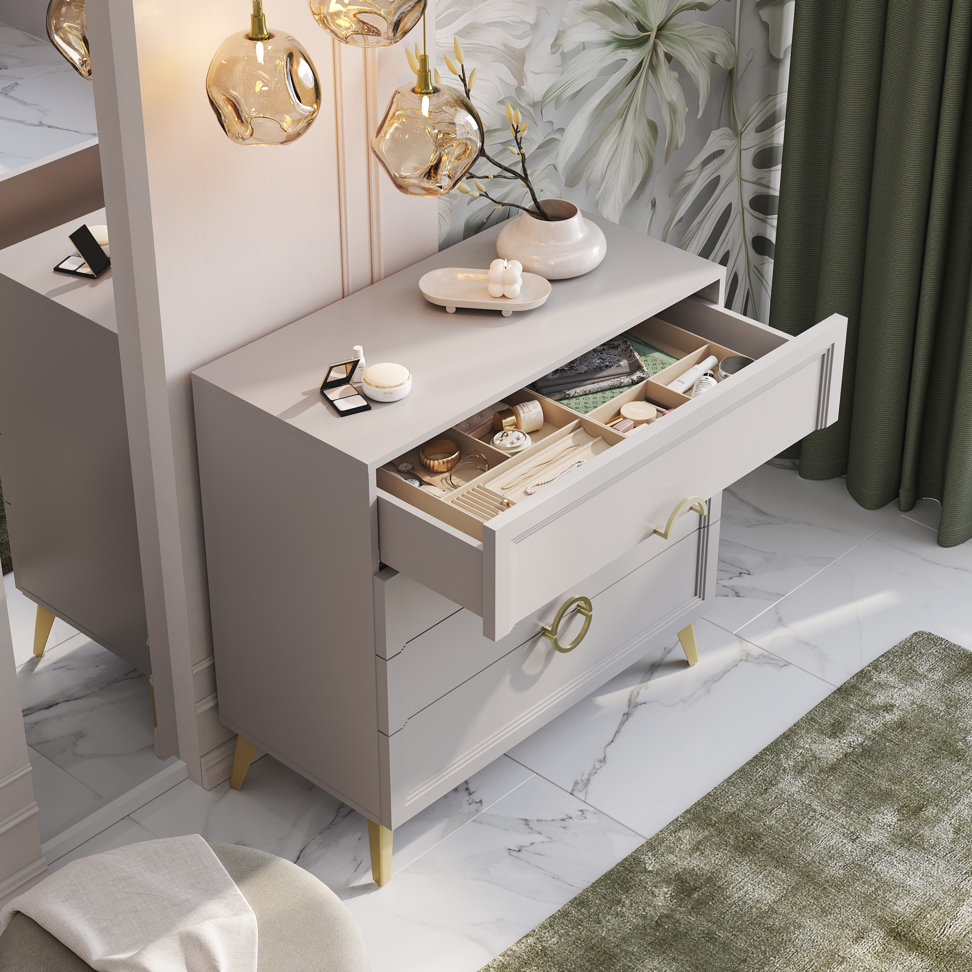 Комод "Эстетика" КМ-02 Кашемир