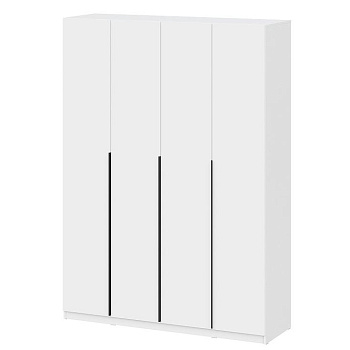 Шкаф "ШК 5" (1600) Белый текстурный NN
