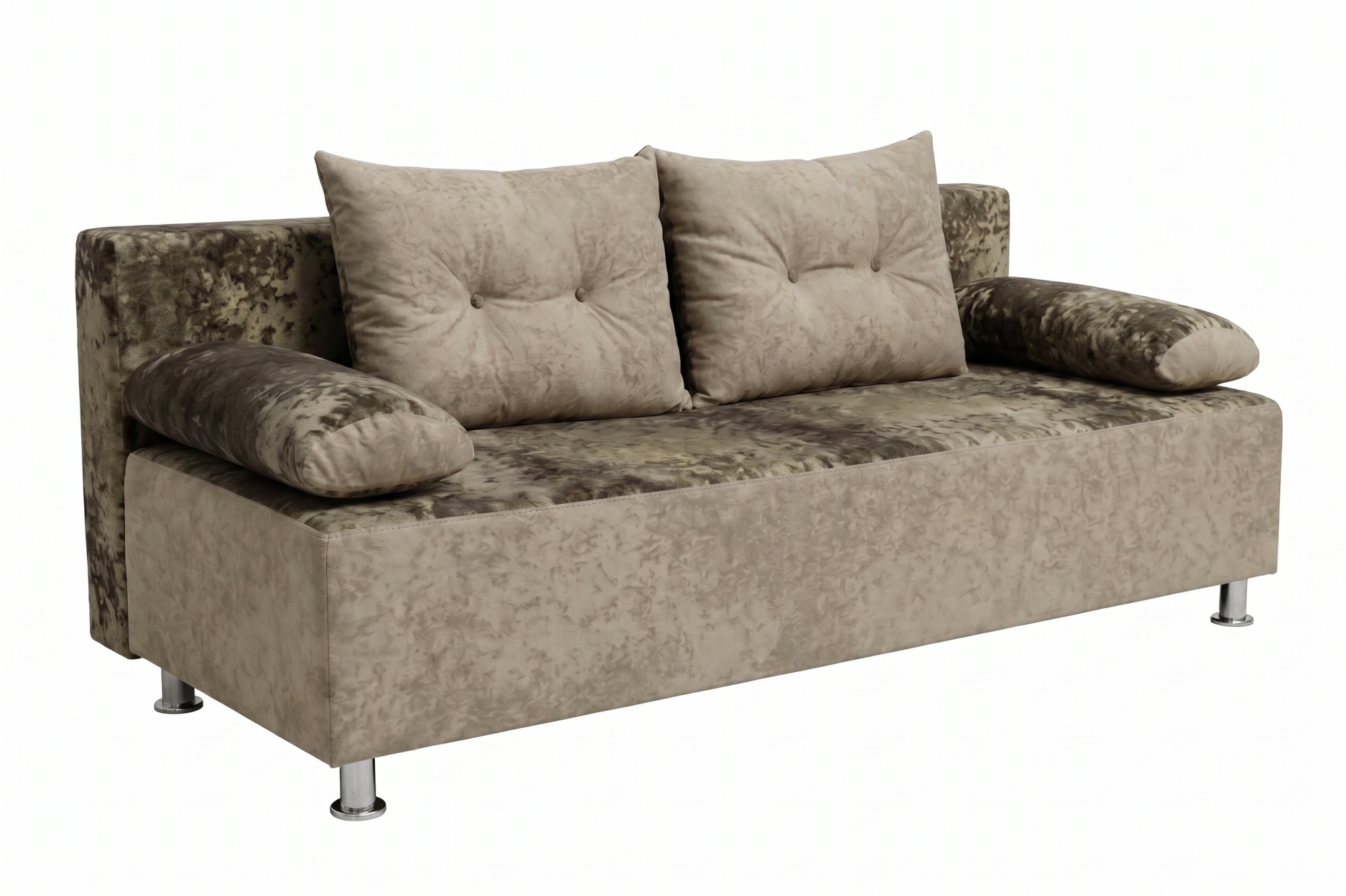 Диван прямой Прима Эконом Тк.CF003-2 + Jes 184-40 4 кат ЭКО