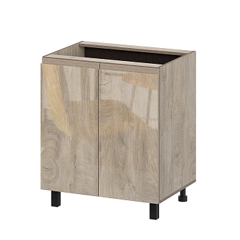 Кухонный гарнитур "Этна" Стол-рабочий 700 (7с2) Дуб Эндгрейн