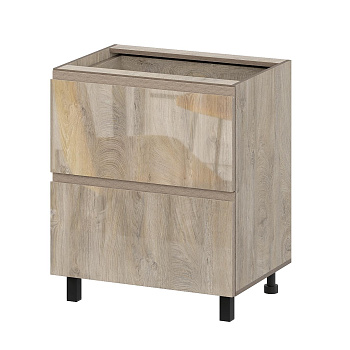 Кухонный гарнитур "Этна" Стол-рабочий 700 (7с3я) Дуб Эндгрейн