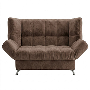 Диван Клик-кляк 8 ДК прямой Тк.Joy 04 коричневый 1 кат Апогей