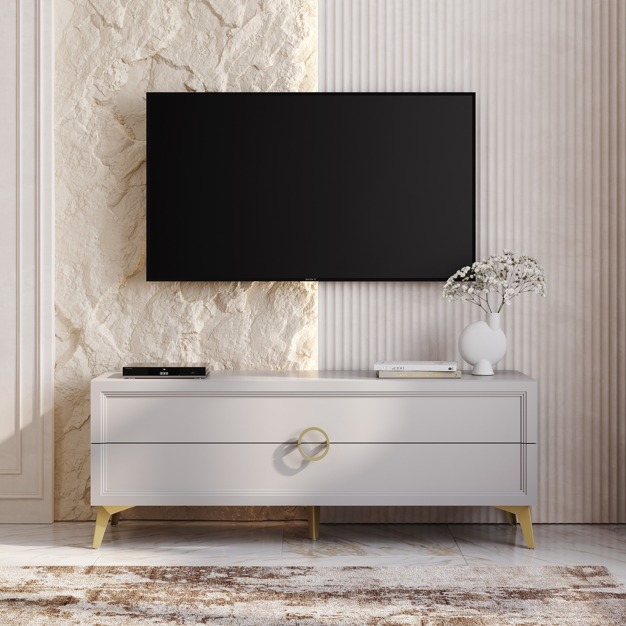 Тумба под ТВ "Эстетика" ТБ-07 Кашемир