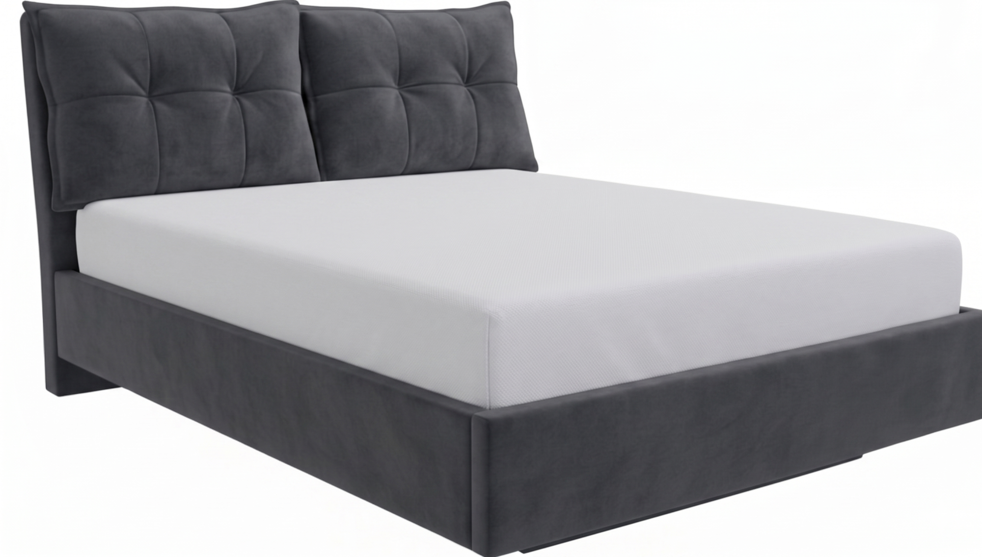 Кровать Карина Air (Релакс) (160*200, с ПМ (Калифорния 07)) серый