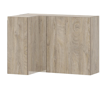 Кухонный гарнитур "Этна" Шкаф навесной угловой 1000 (10ув2) Дуб Эндгрейн