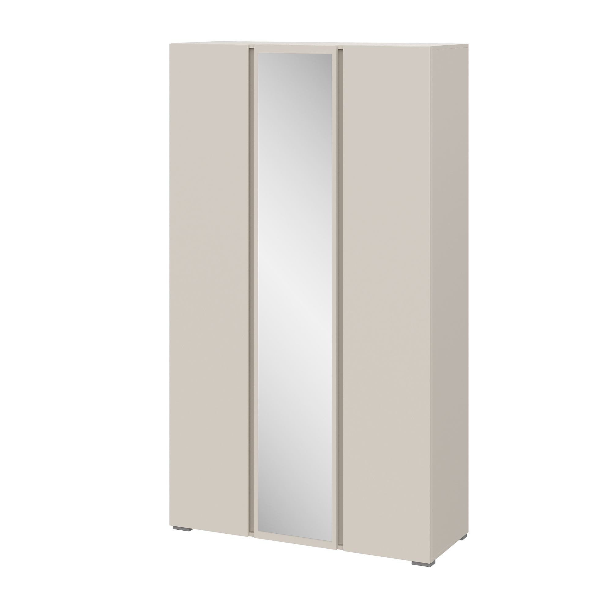 Люмо Шкаф с зеркалом ШК 02 1200х2100х460 (Кашемир)