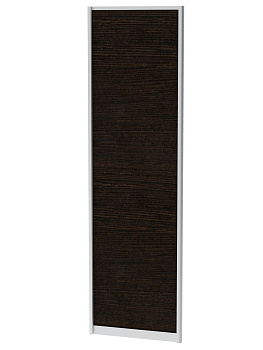 Дверь-купе ТАНДЕМ 2048х604 ЛДСП венге/серебро