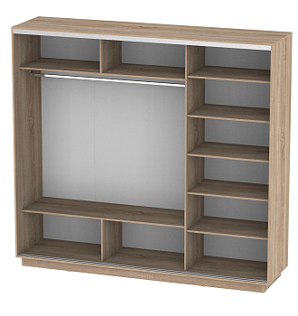 Корпус шкафа ТАНДЕМ 1816х2400х600 дуб сонома