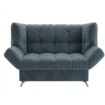 Диван Клик-кляк 8 ДК прямой Тк.Севен 17 синий 4 кат Апогей