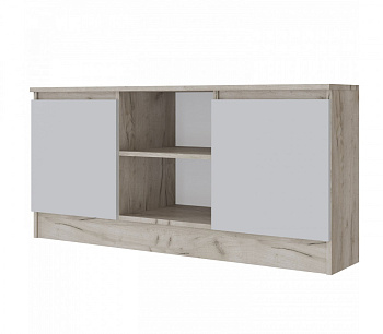 Гостиная Мэнкс Тумба ТВ МГТ-1 дуб крафт серый/камень серый