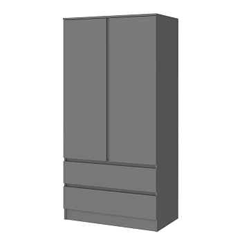 Гостиная Мэнкс Шкаф МГШ графит серый