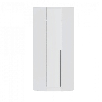 Шкаф угловой Мадрид угол скос белый