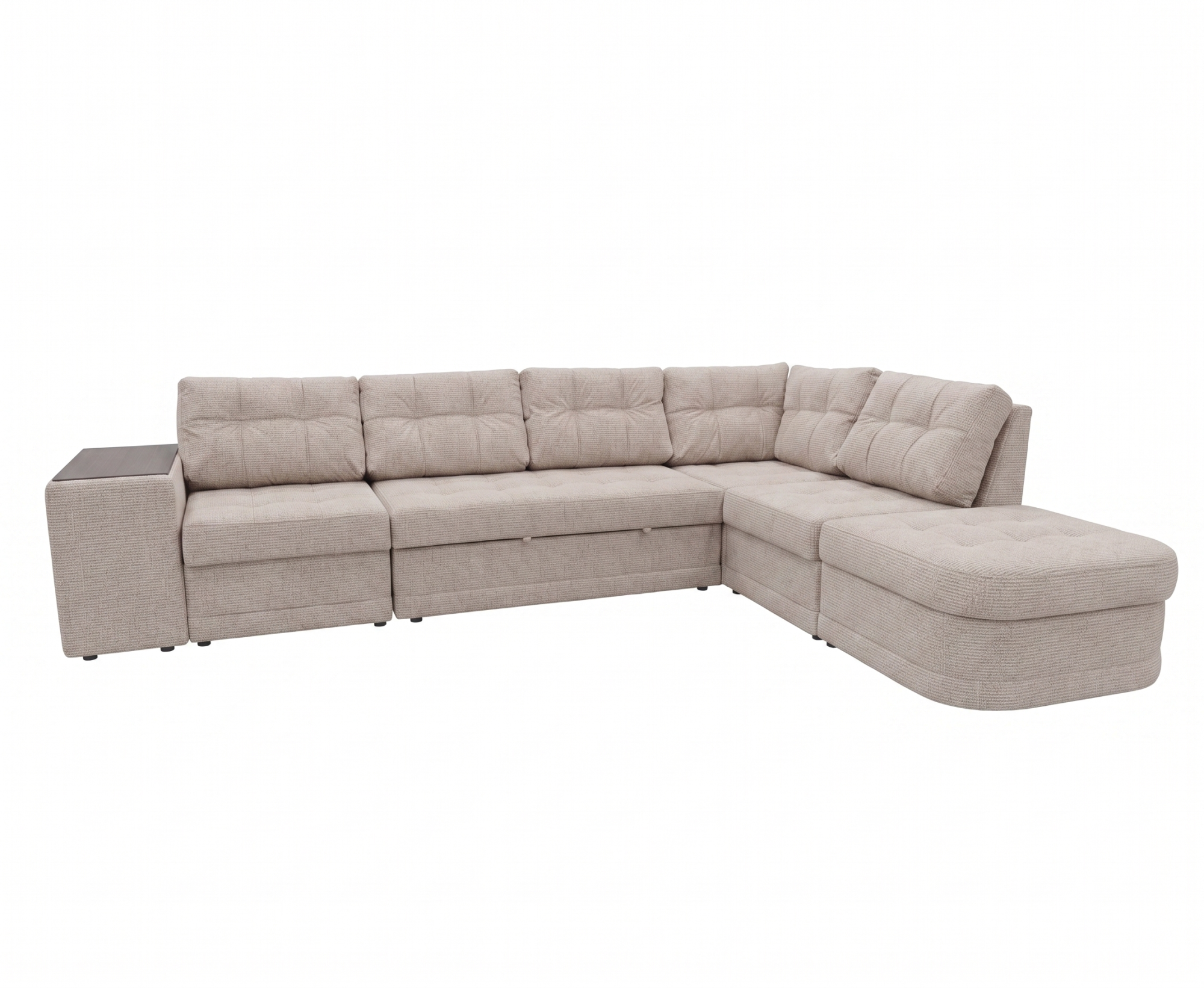 Диван угловой Женева-2 Тк.Genesis 02 4 кат ЭКО