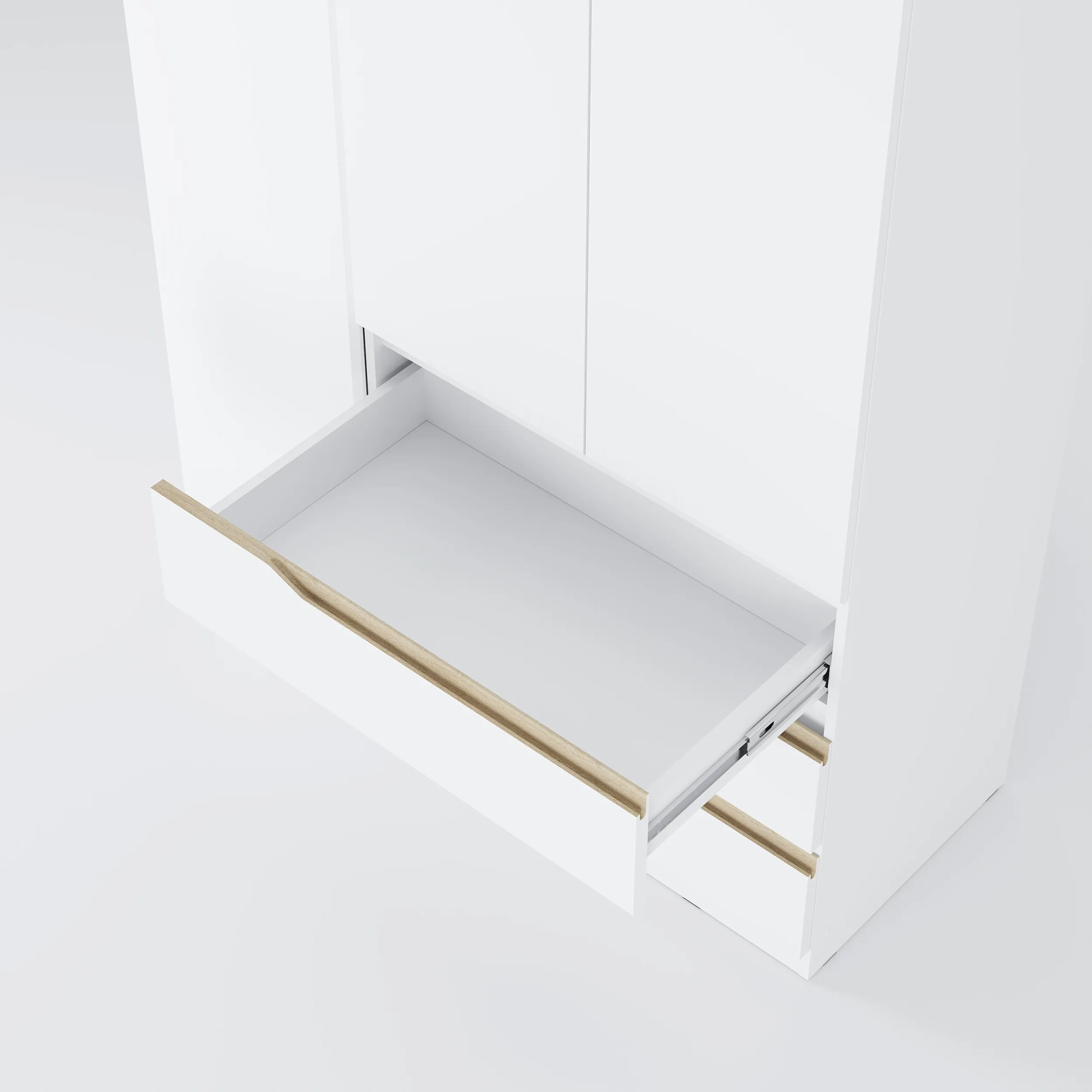 Шкаф 3-х створчатый "Тиана" ШК-07 Белый/Древесный