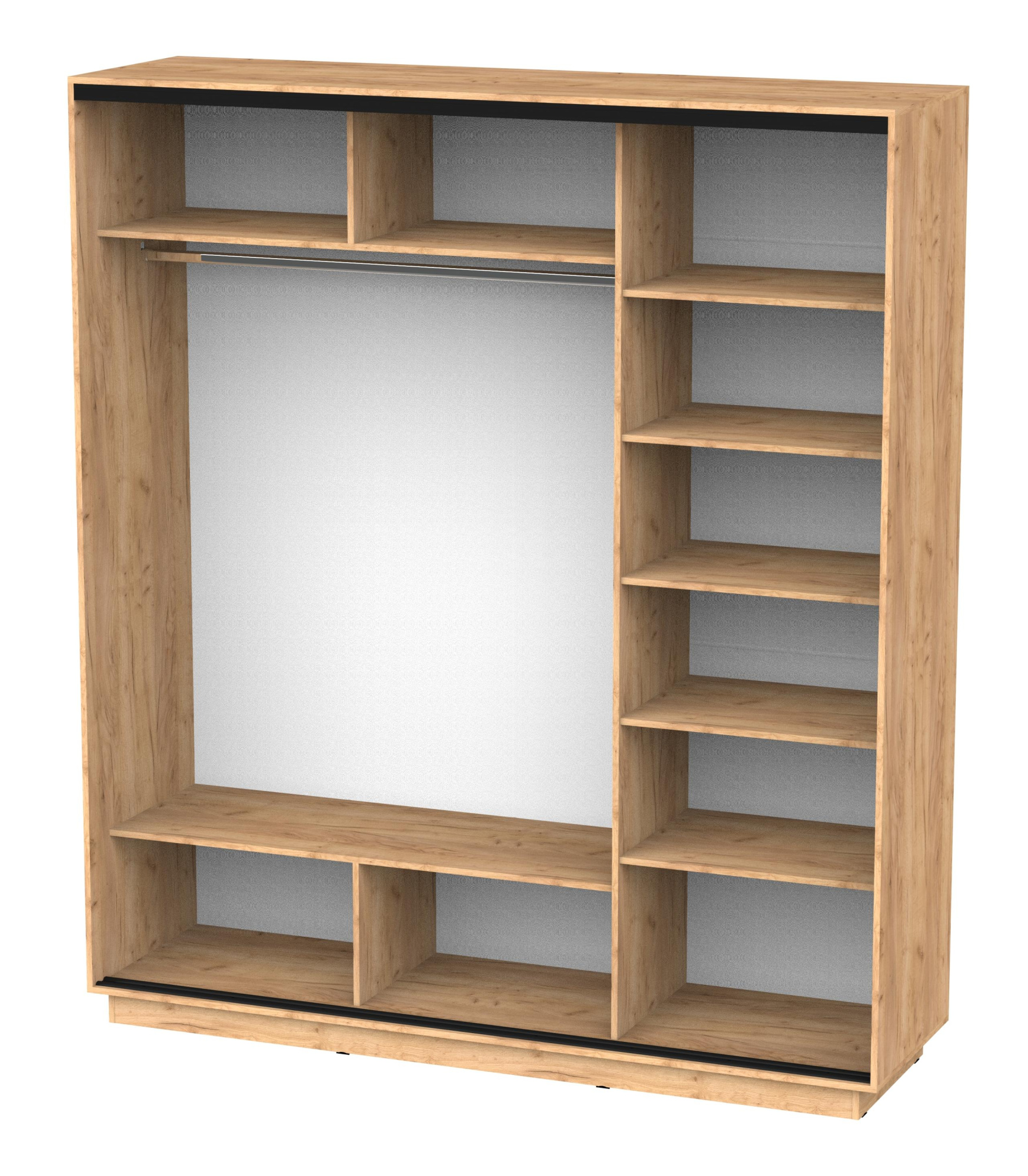 Корпус шкафа ЭЛЕГАНТА 2100х2400х600 дкз