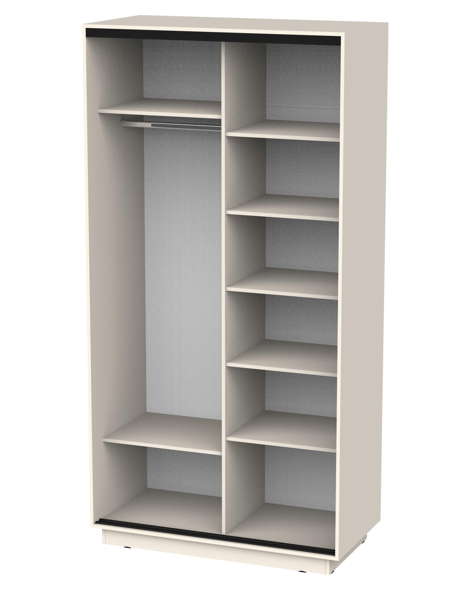 Корпус шкафа ЭЛЕГАНТА 1216х2400х600 кашемир