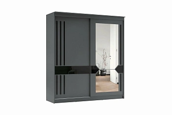 Шкаф-купе "Крафт-9" (Графит)
