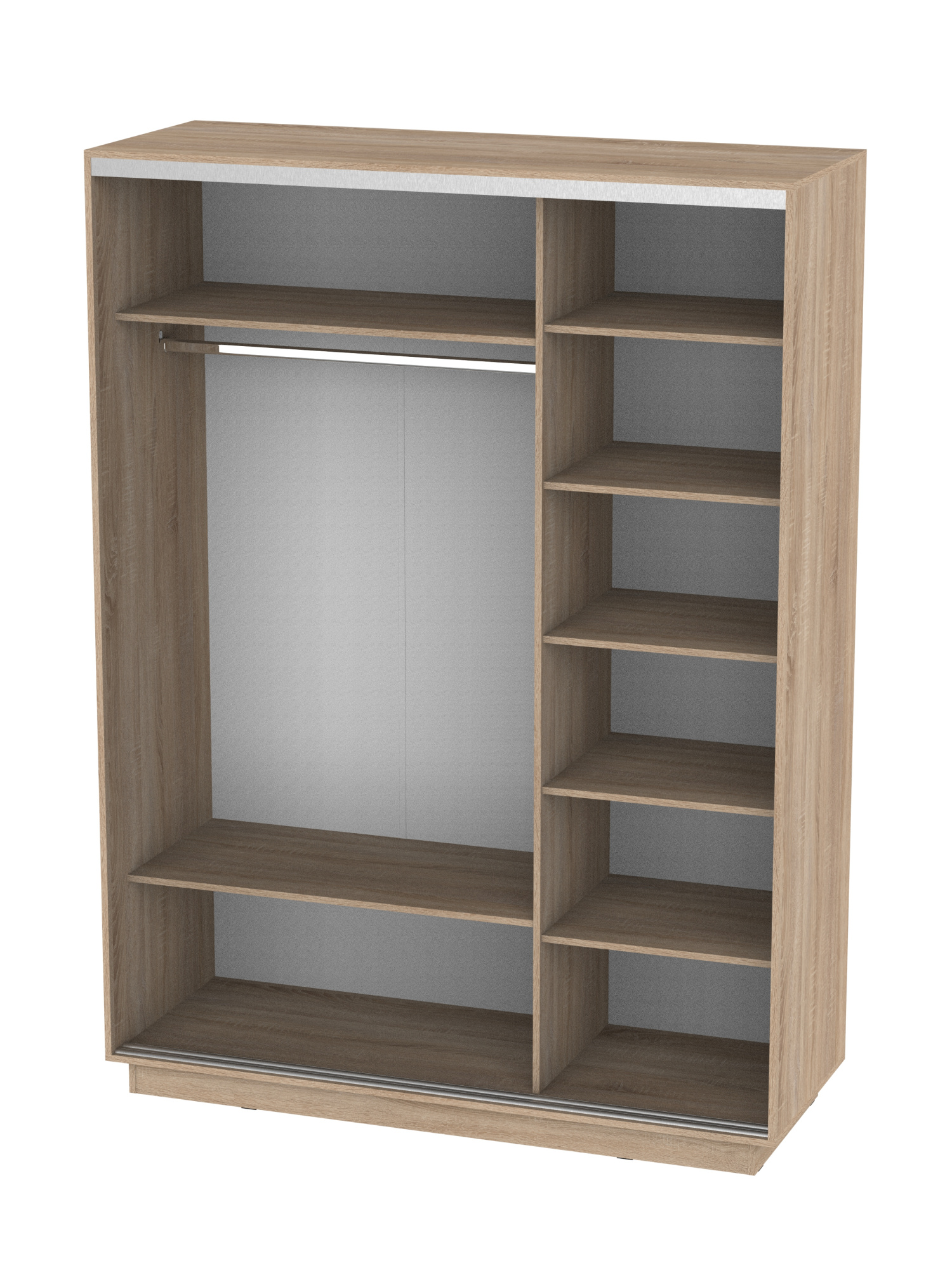 Корпус шкафа ТАНДЕМ 1616х2400х600 дуб сонома