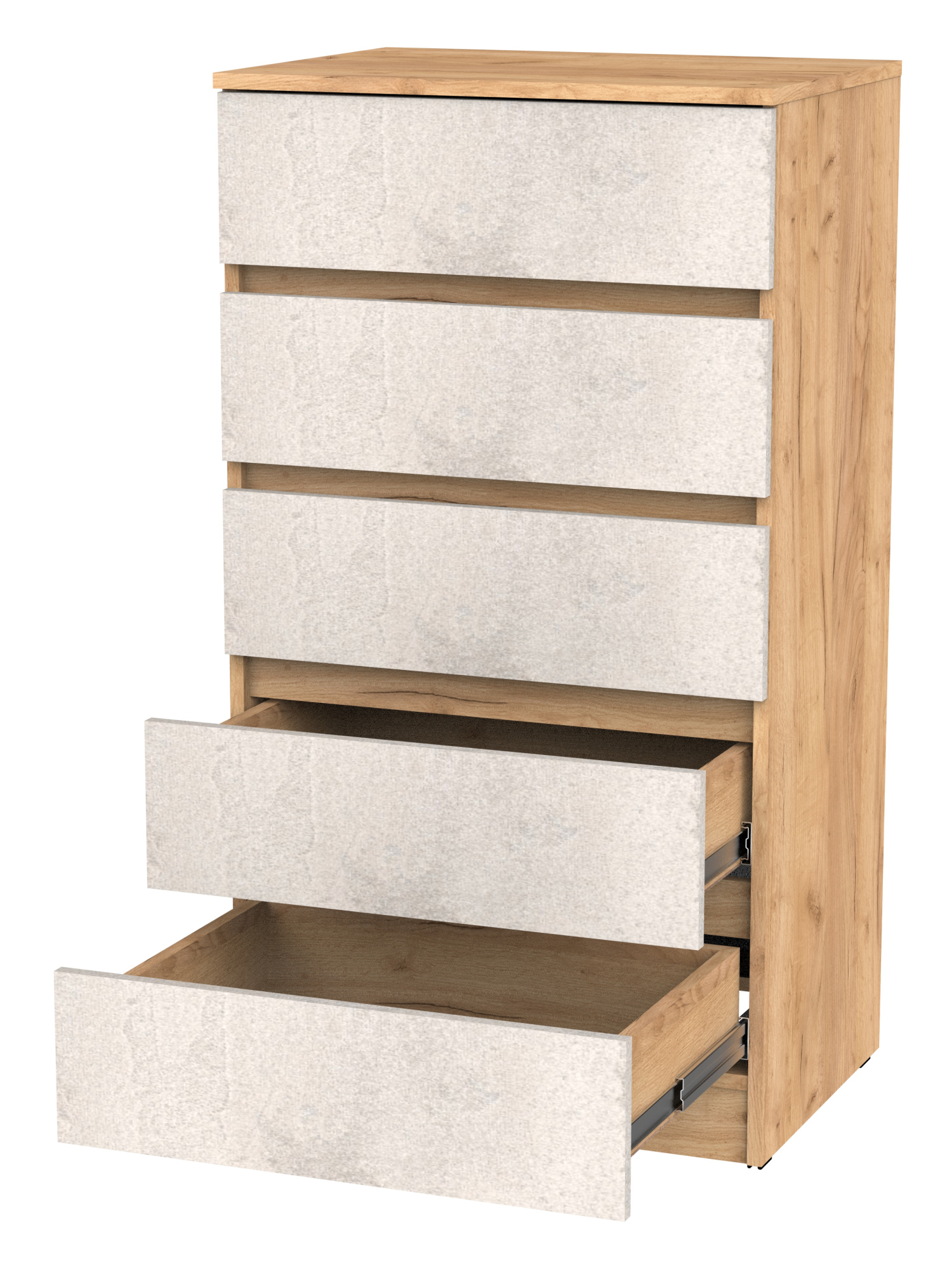 Комод БЕНТОН 5 ящиков 602х1106х450