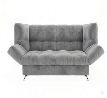 Диван Клик-кляк 8 ДК прямой Тк.Joy 12 серый 1 кат Апогей