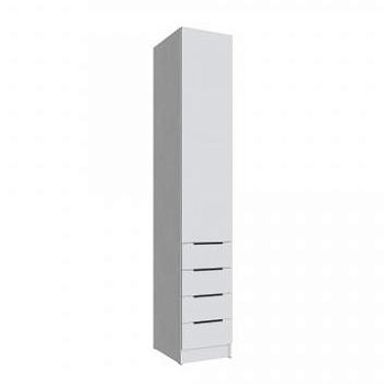 Шкаф Мадрид (0,4) с 4 ящ. белый