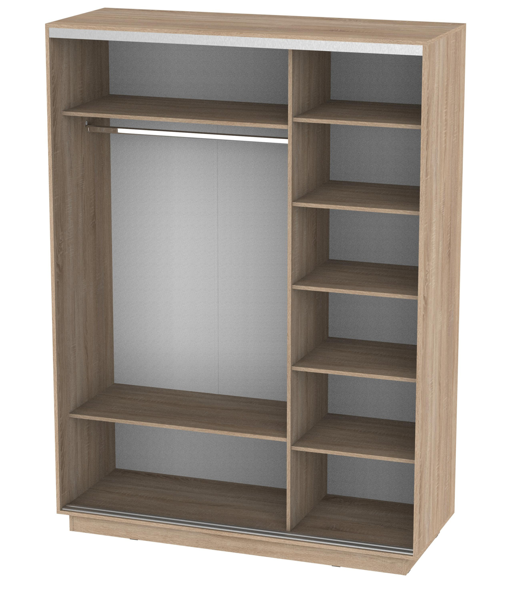 Корпус шкафа ТАНДЕМ 1616х2200х600 дуб сонома