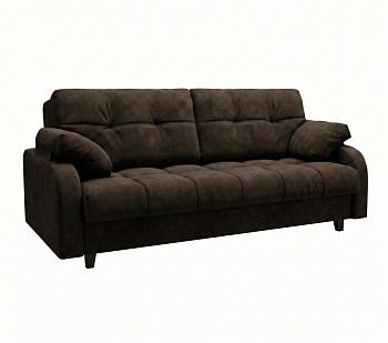 Диван Финка-4.1 ДК прямой Тк.Небби 016 коричневый 4 кат Апогей