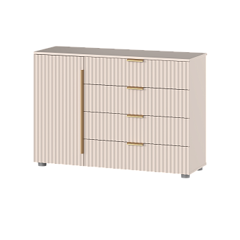 Палермо Фасад 21/02 Комод1200 4ящ + дв МДФ Мате 05