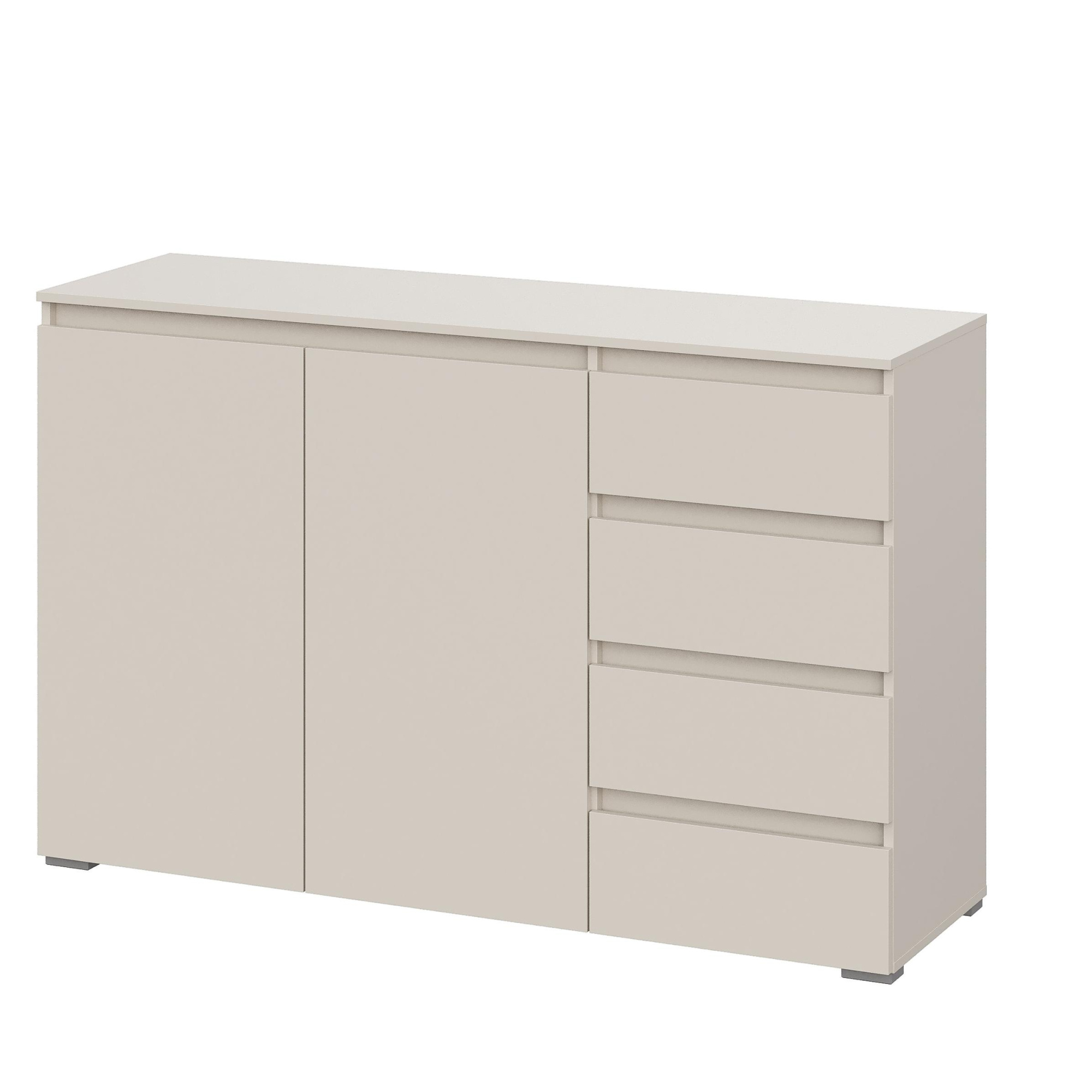 Люмо Комод КМ 06 (4 фасада справа) 1502х958х460 (Кашемир)