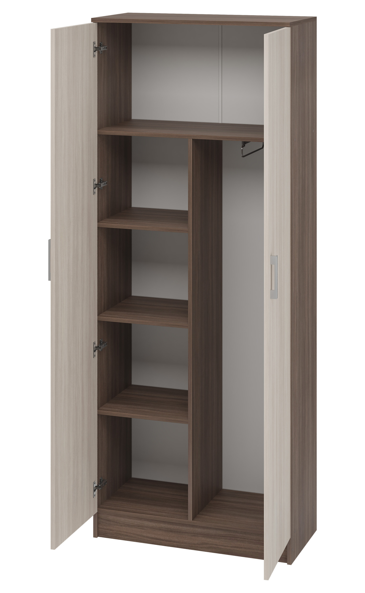 Тива Шкаф ШК 204 800х2020х380 (ЯСН-ШИ/СВЕ/ТЕМ)