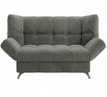 Диван Клик-кляк 8 ДК прямой Тк.Monaco 06 Grey серый 1 кат Апогей