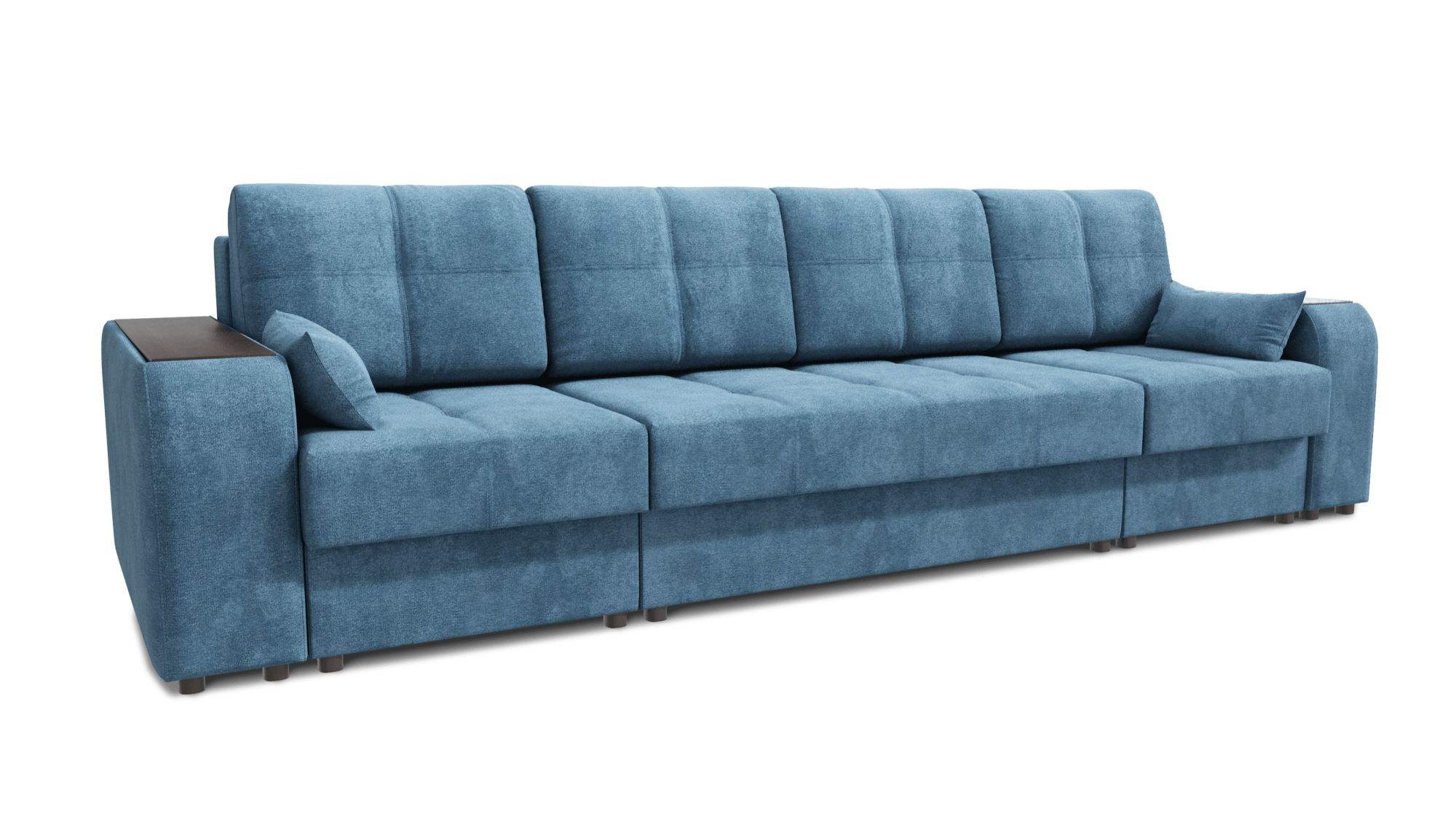 Диван Остин-3 ДК в 3х тк. прямой Тк.SELFIE Cocoa 3 кат Апогей