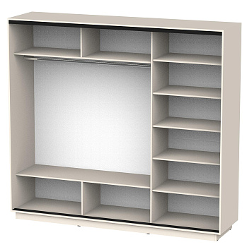 Корпус шкафа ЭЛЕГАНТА 2400х2200х600 кашемир