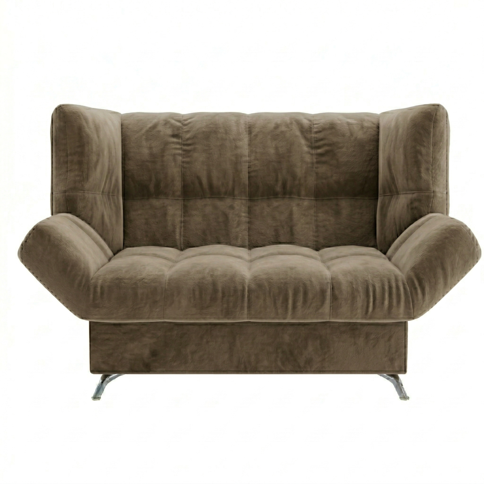 Диван Клик-кляк 8 ДК прямой Тк.LUMA 05 бежевый 2 кат Апогей