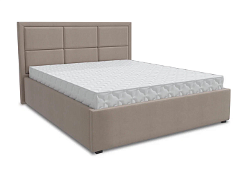 Кровать Квадро-1 1,2*2,0 с П.М. Тк.Forward 210 бежевый 1 кат  Апогей
